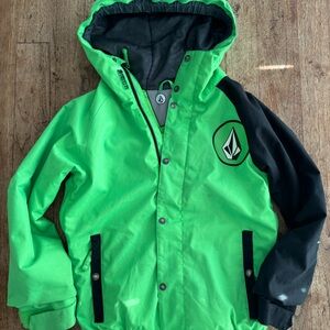 Volcom ski snowboard jacket boys